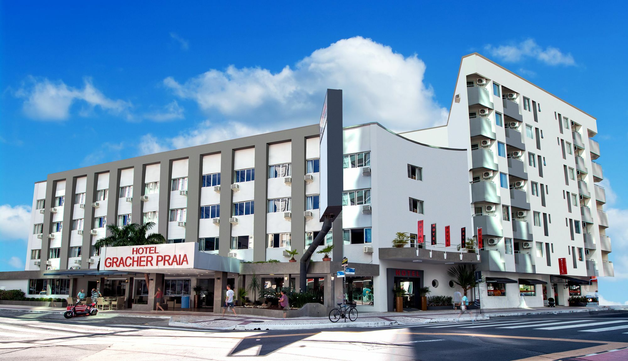 Hotel Gracher Praia Balneário Camboriú Eksteriør bilde